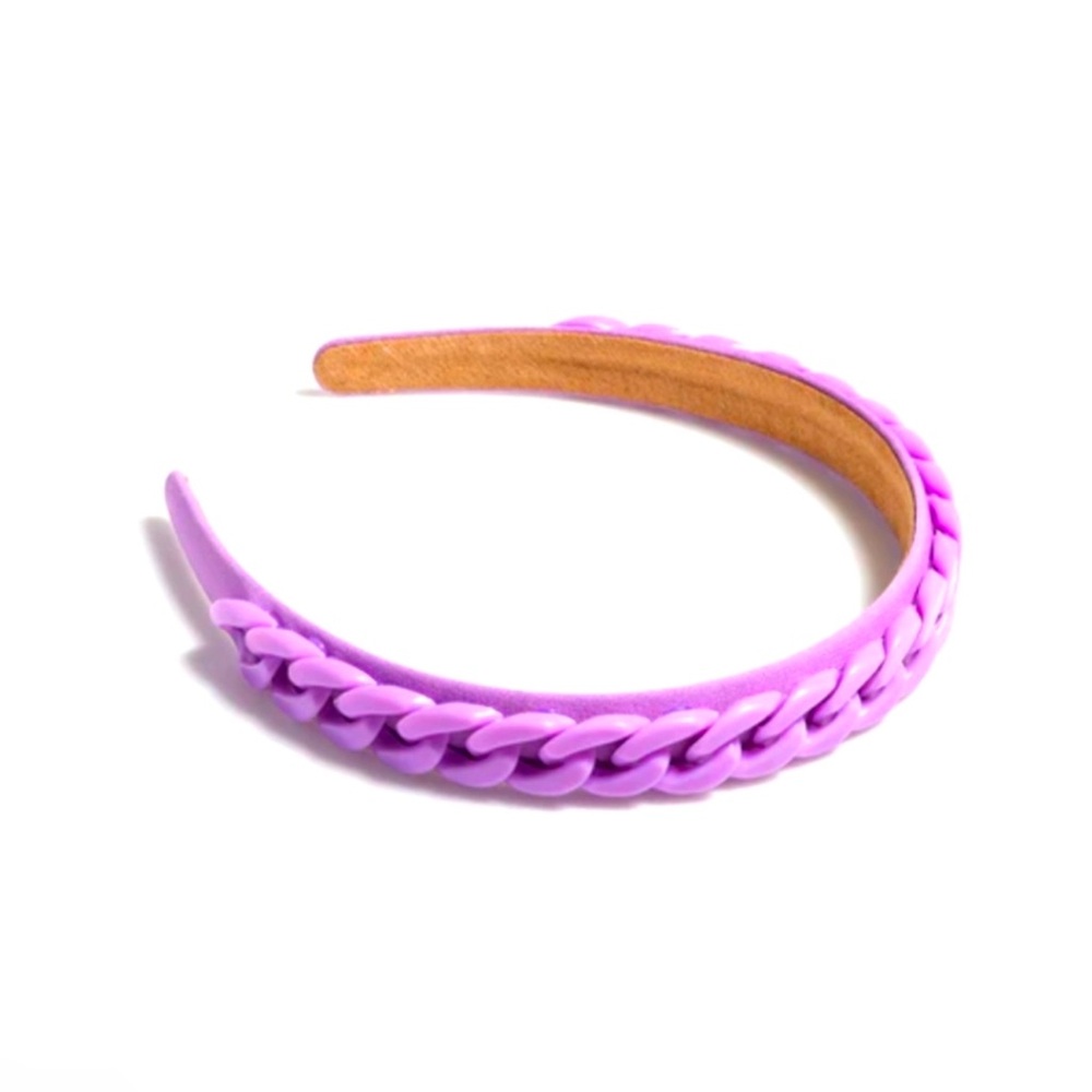 Lilac Chain Link Headband